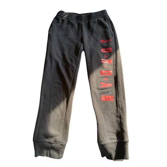BLACK+RED KIDS ‘JORDAN’ SWEATPANTS! - Picture 1 of 7